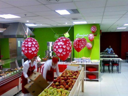 Воздушные шары на День Валентина в Киеве