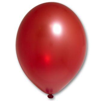 Гелевый шар красный