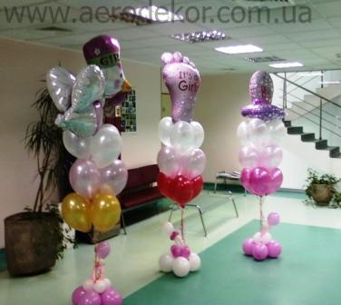 Шарики в роддом